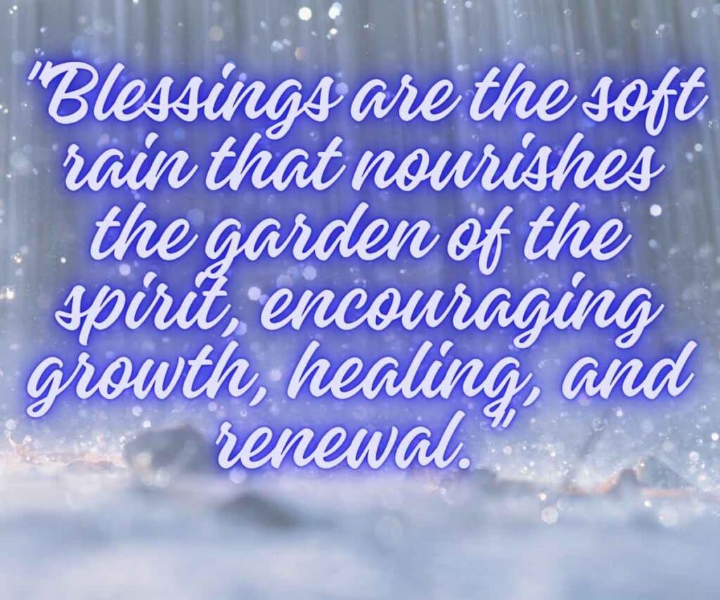 Wednesday Evening Blessings