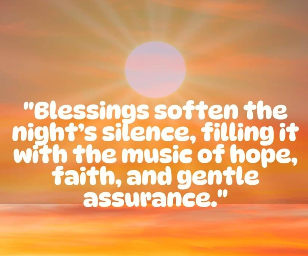 Wednesday Evening Blessings