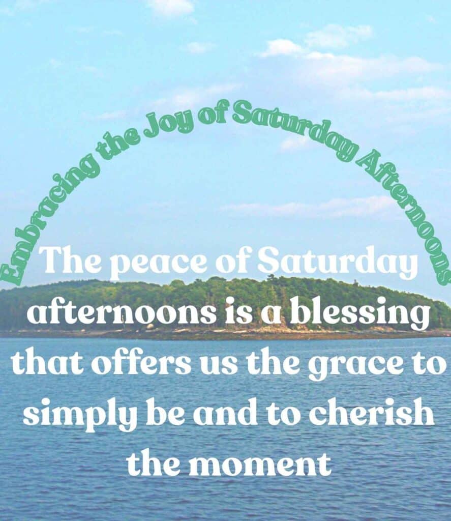 Good Afternoon Saturday Blessings