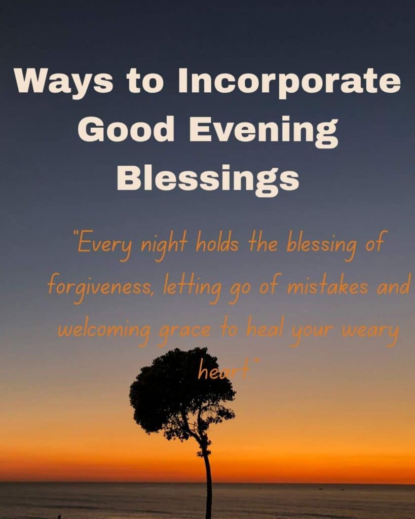 Good Evening Blessings