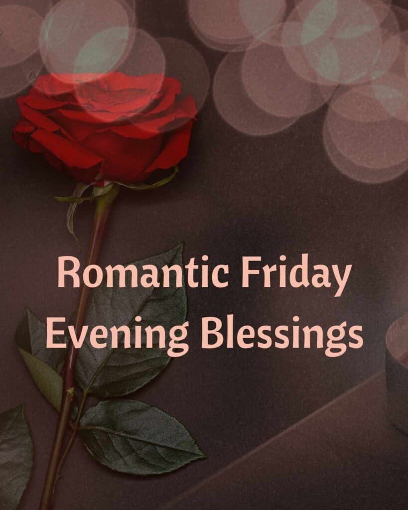 Friday Evening Blessings