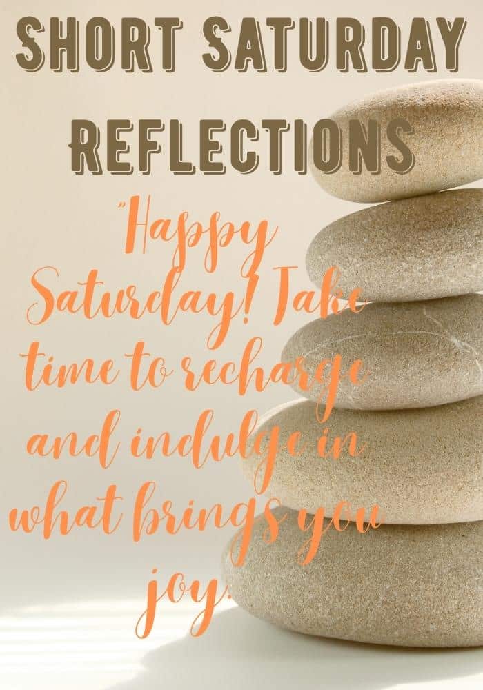 Good Morning and Happy Saturday Blessings