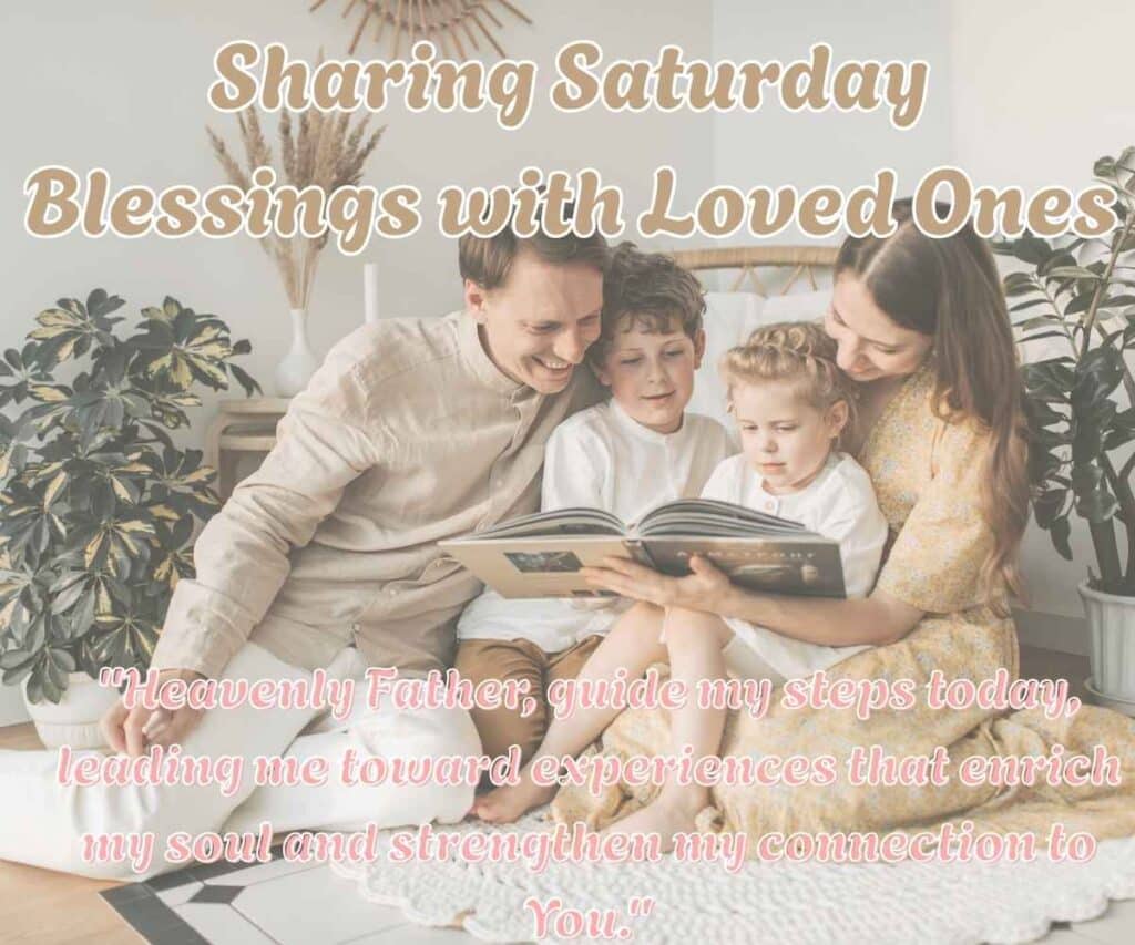Good Morning and Happy Saturday Blessings