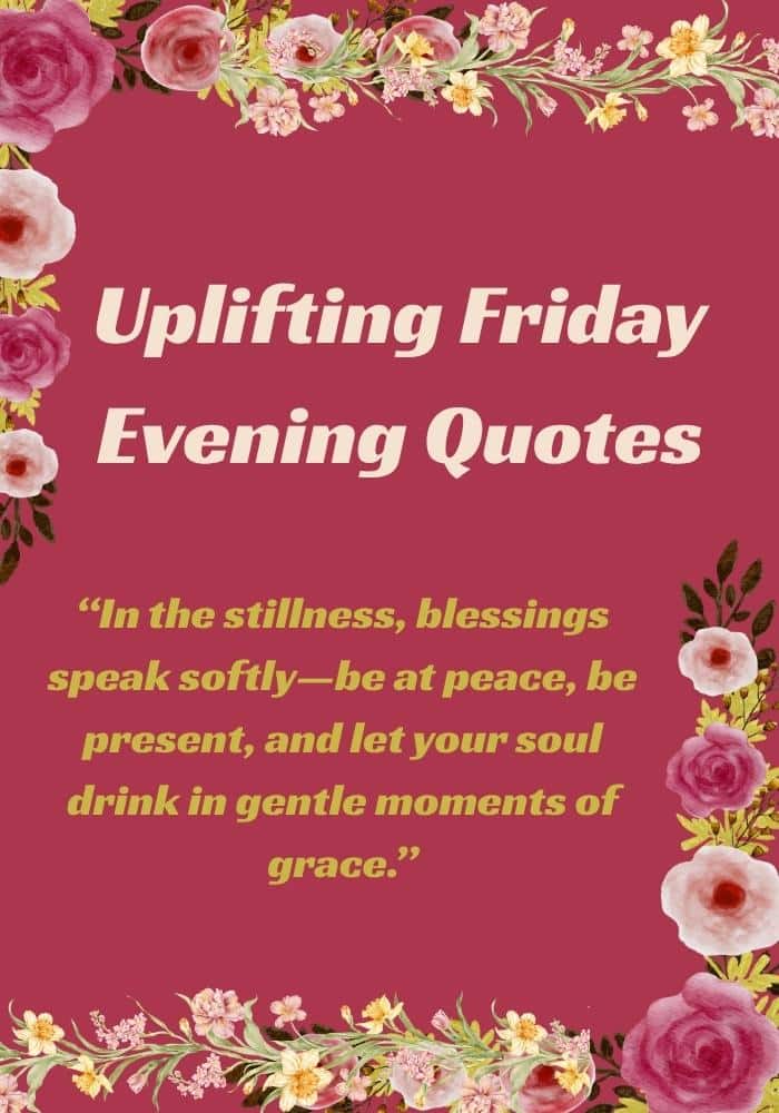 Friday Evening Blessings