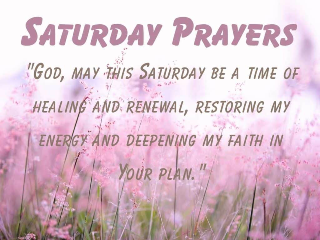 Good Morning and Happy Saturday Blessings