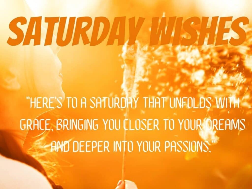 Good Morning and Happy Saturday Blessings
