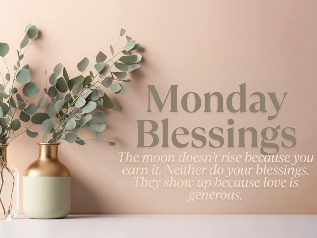 Monday Blessings 