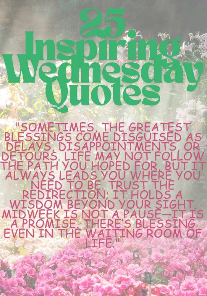 Wednesday Blessings 