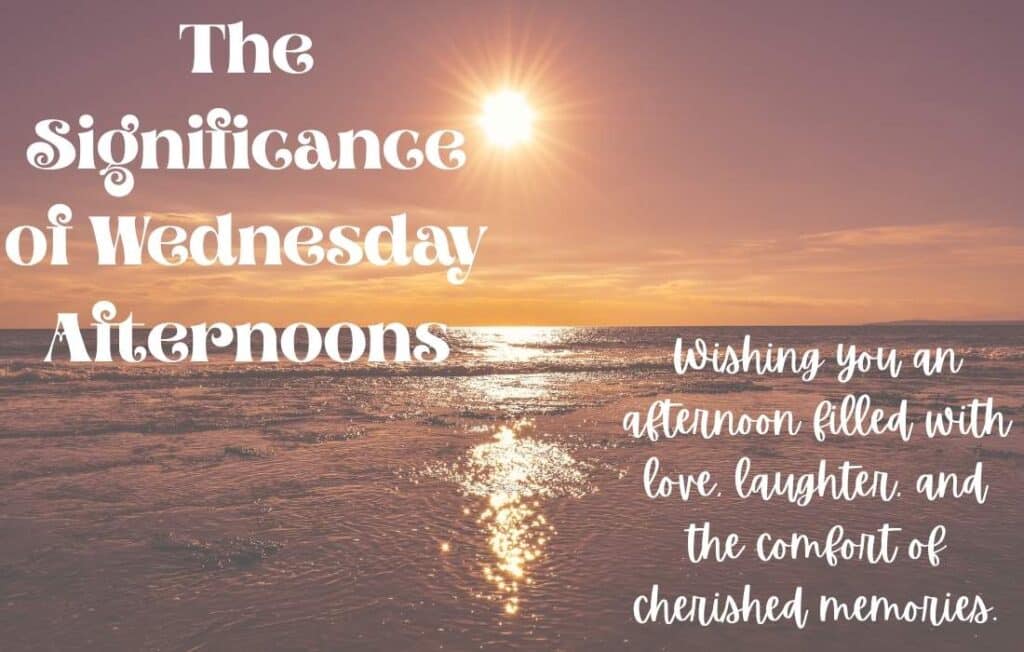 Good Afternoon Wednesday Blessings