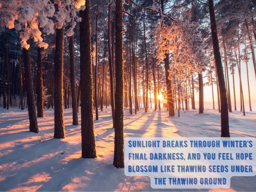 Winter Blessings and Quotes 