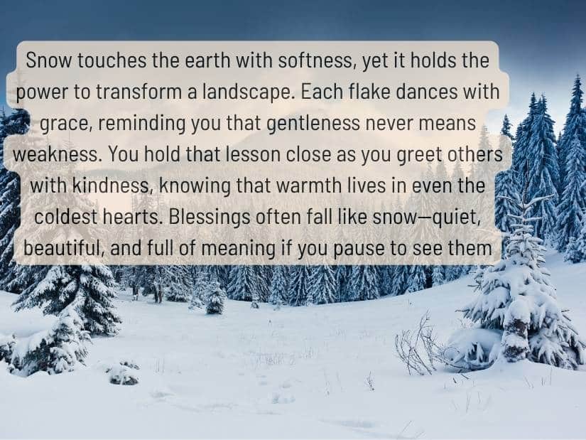 Winter Blessings and Quotes 