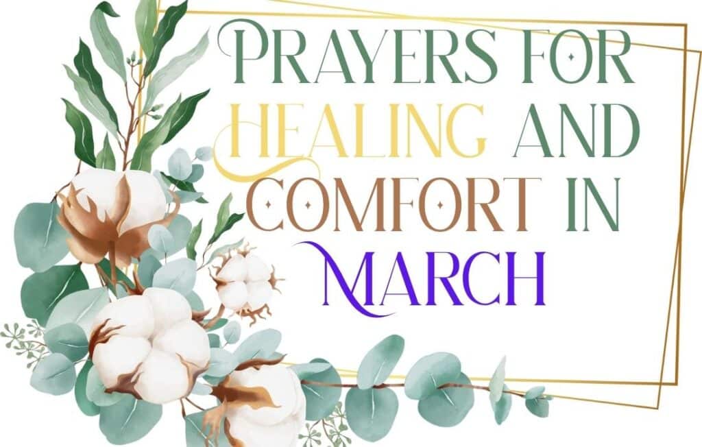 Prayers for March