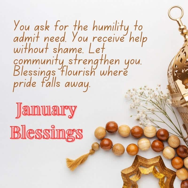 January Blessings 
