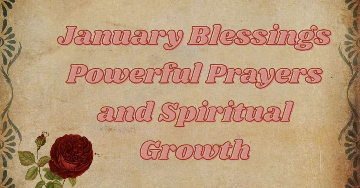 January Blessings