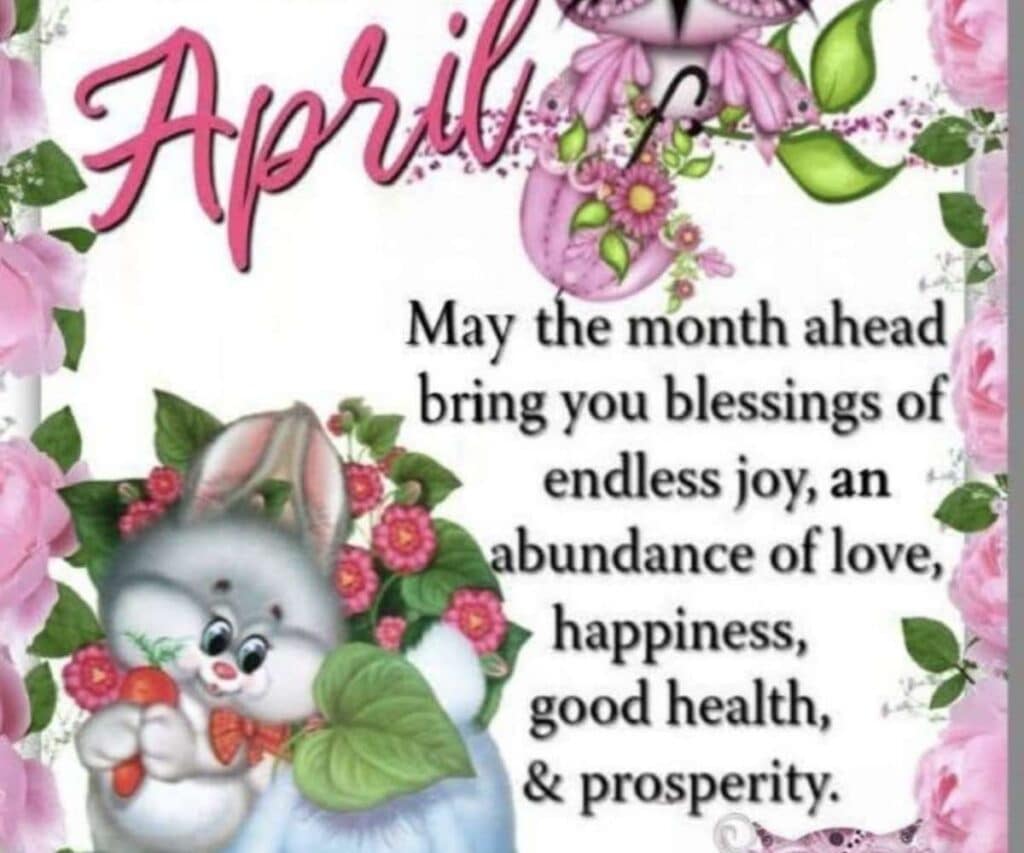 April Blessings 