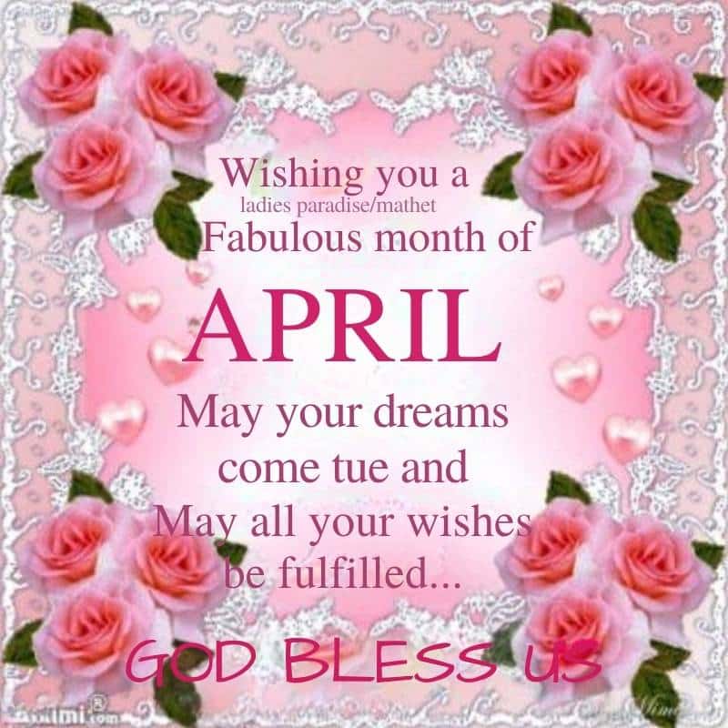 April Blessings 