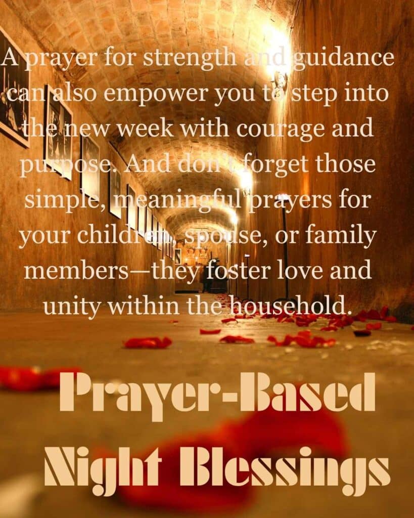Sunday Night Blessings
