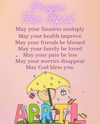 April Blessings 