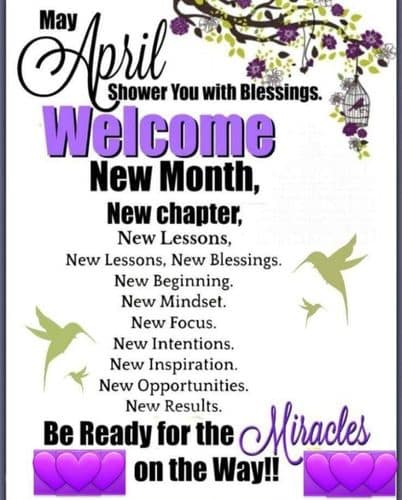April Blessings 