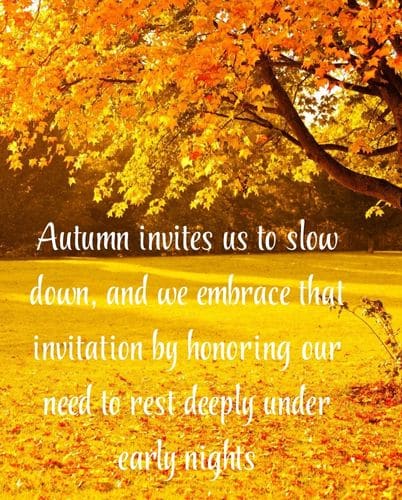 Autumn Blessings