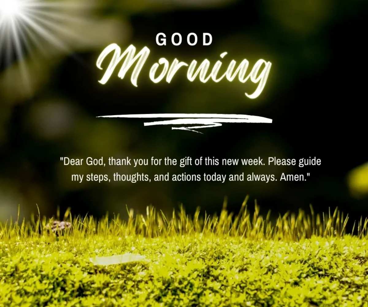 Good Morning Monday Blessings