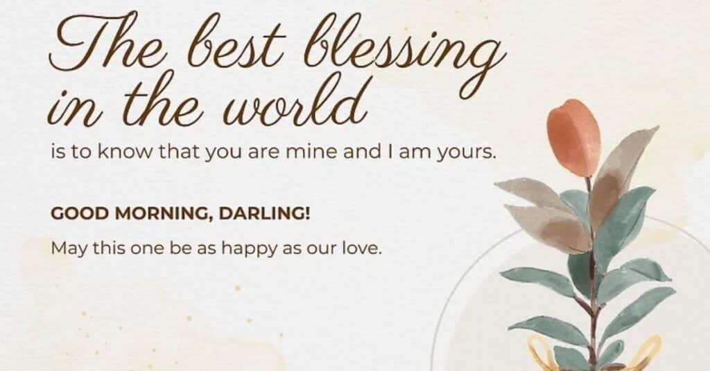 Good Morning Blessings