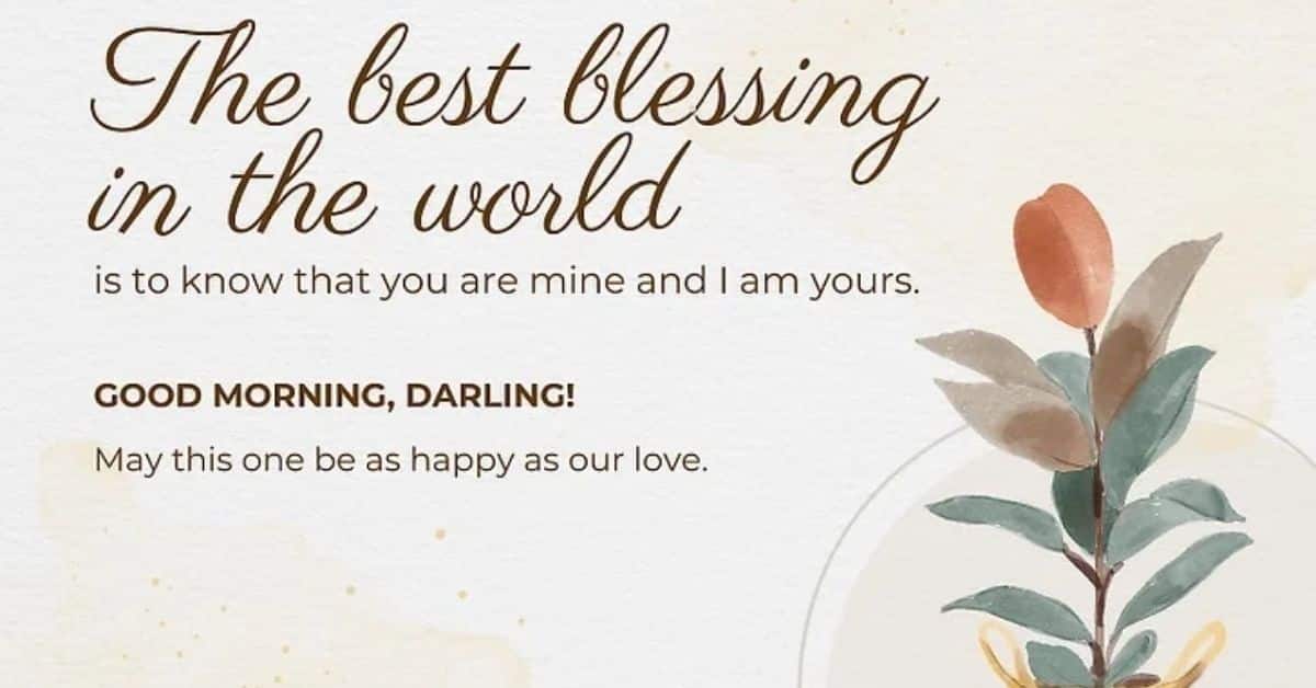 Good Morning Blessings
