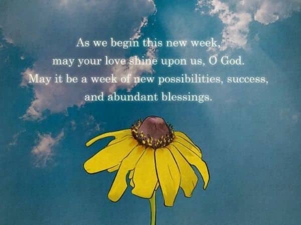 New Week Blessings