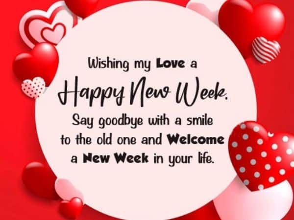 New Week Blessings