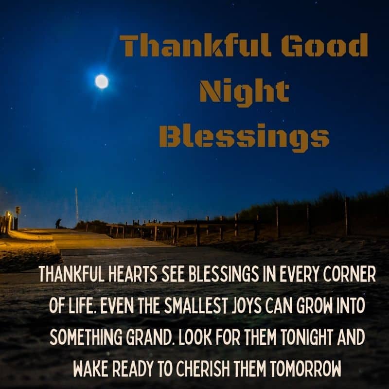 good Night Blessings
