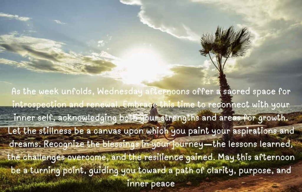 Good Afternoon Wednesday Blessings