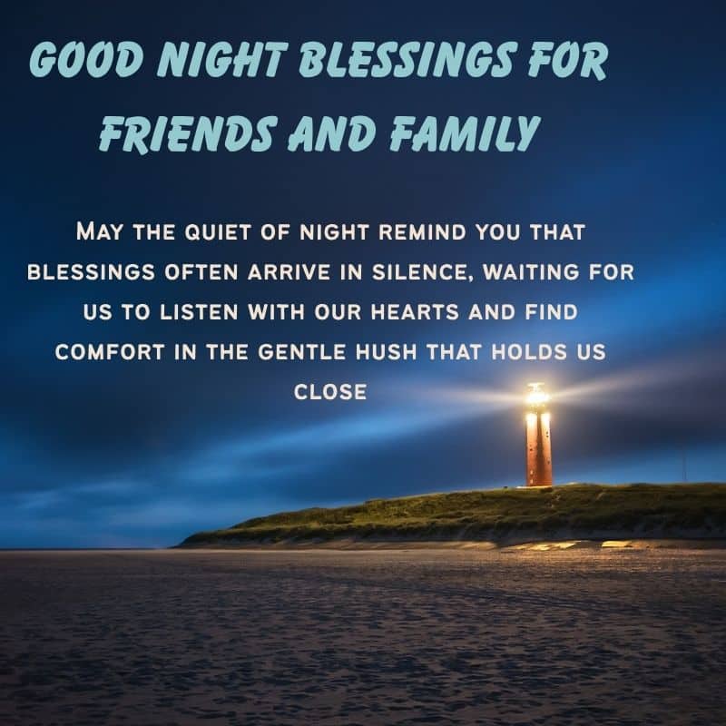 good Night Blessings