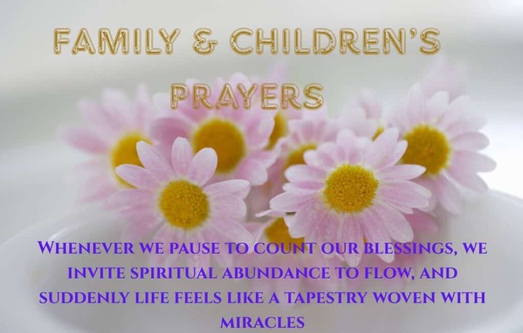 Evening Prayers 
