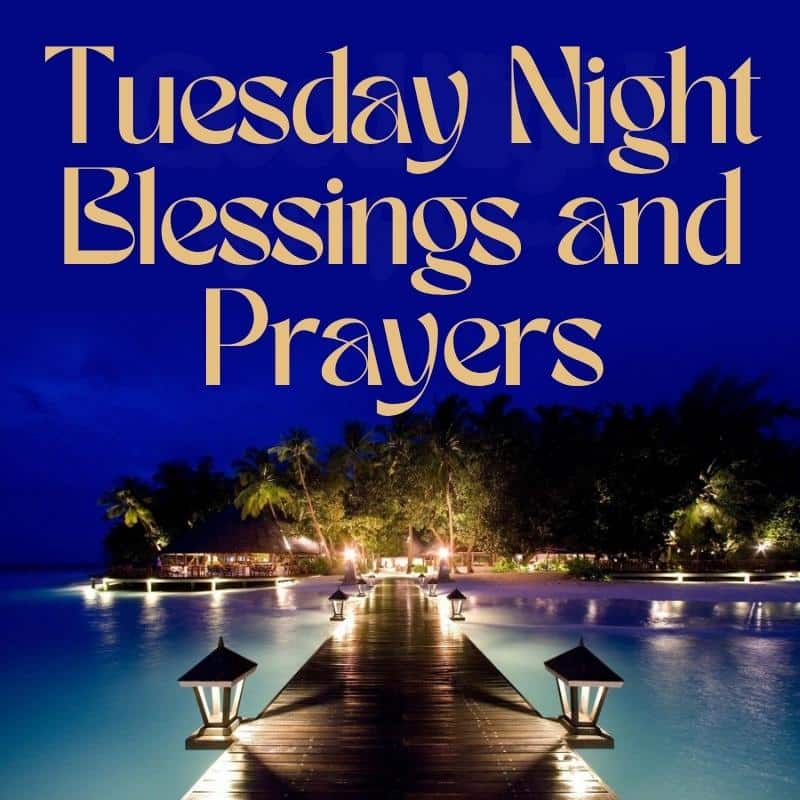 Good Night Tuesday Blessings