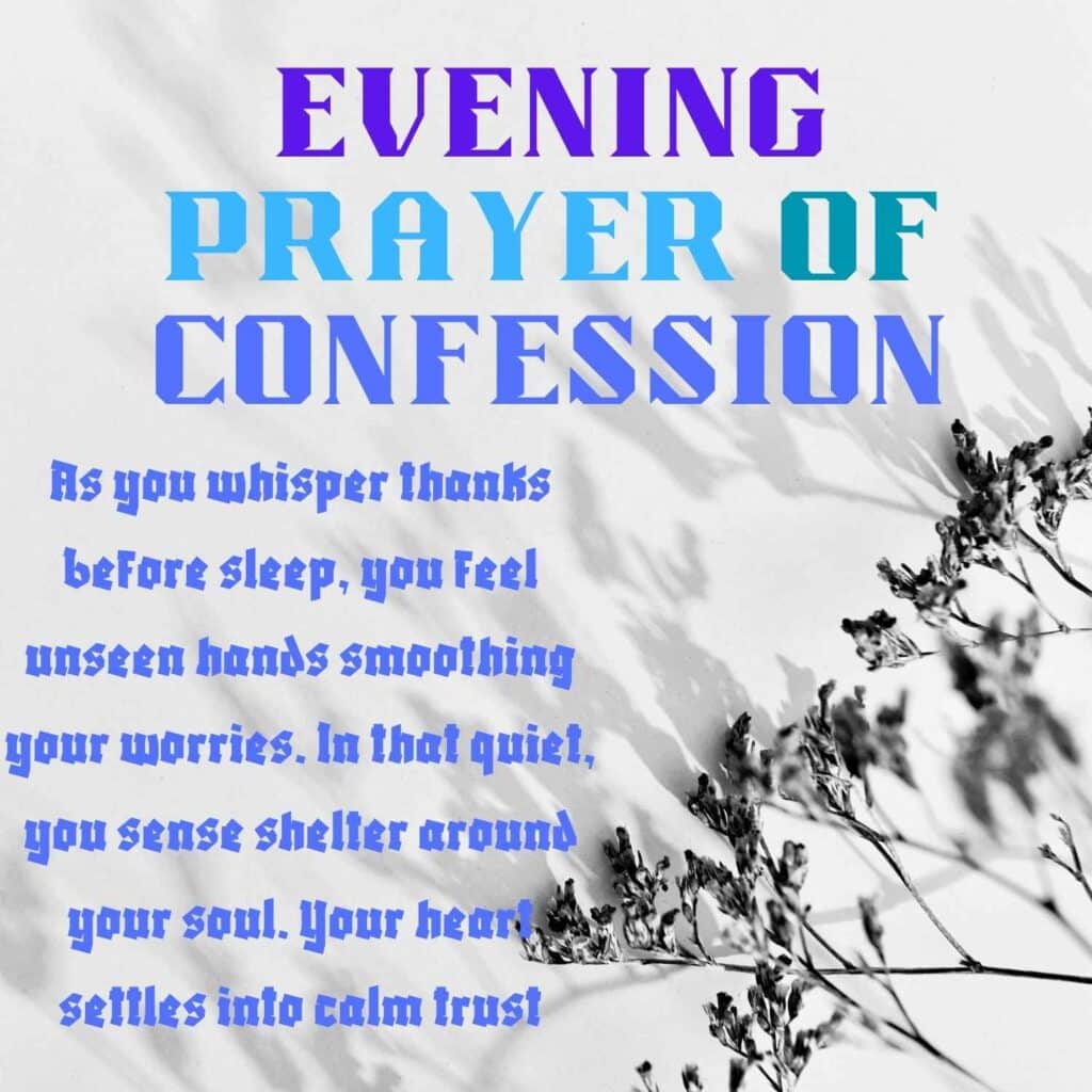 Evening Prayers 