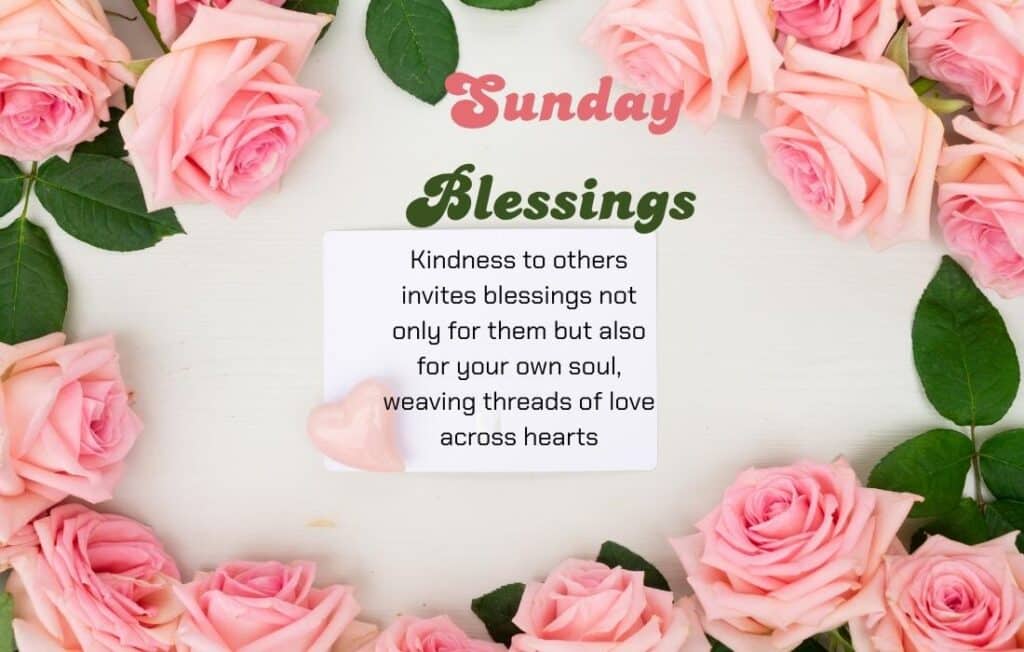Beautiful Good Morning Sunday Blessings Images