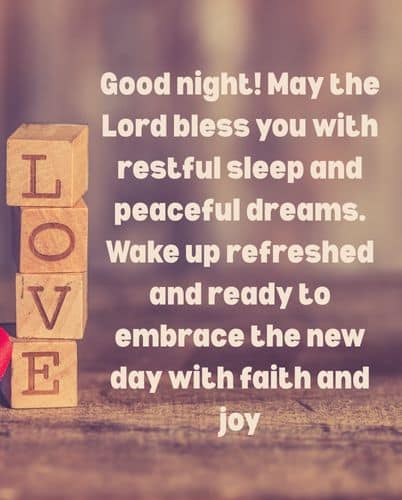 Good Night Monday Blessings