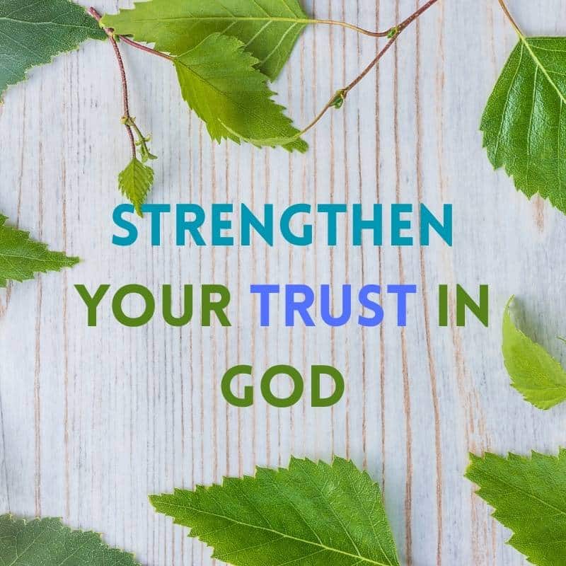 Trusting God's Blessings