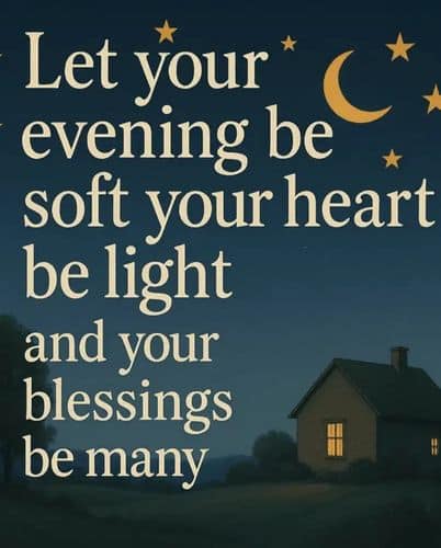 Good Evening Tuesday Blessings 