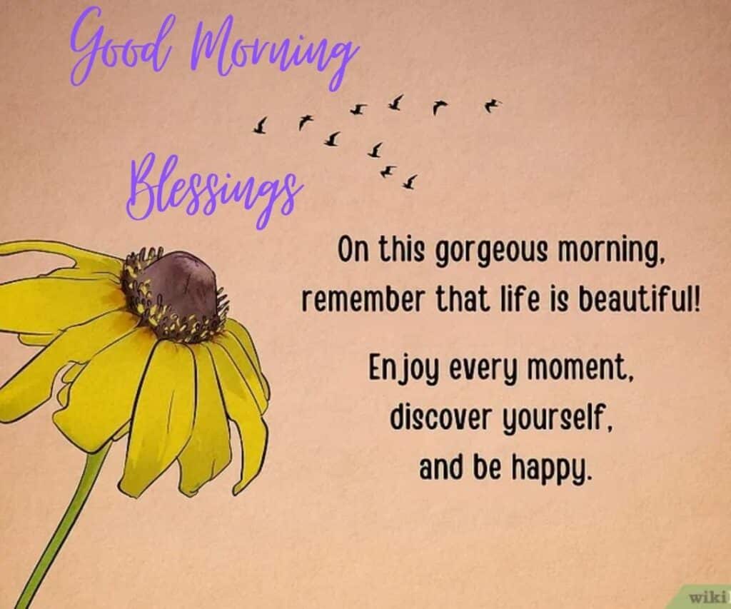 Good Morning Blessings