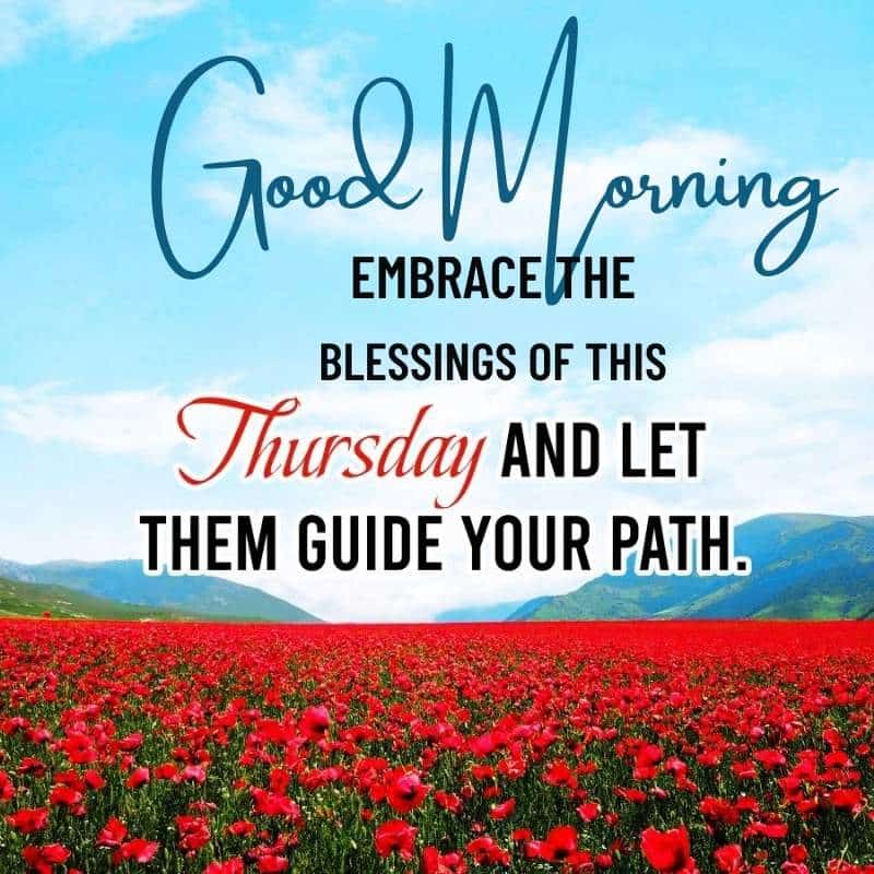 Thursday Blessings