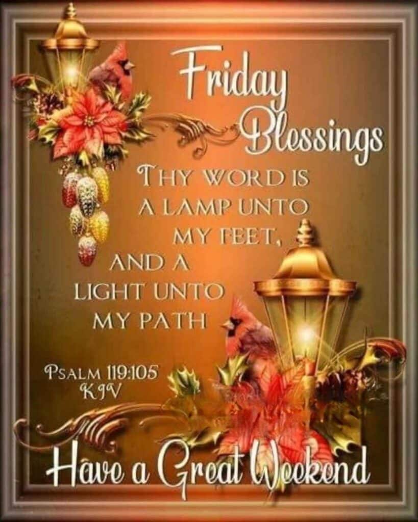 Friday’s Blessings