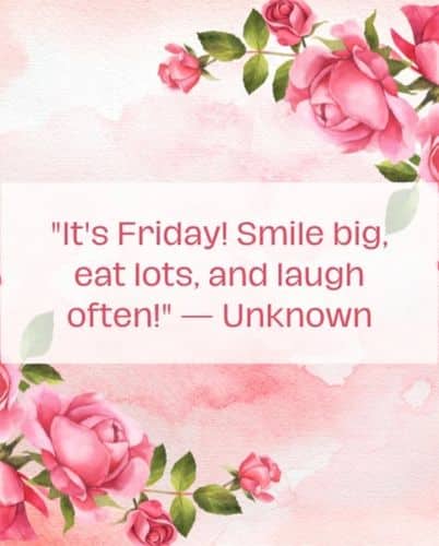  Friday Morning Blessings