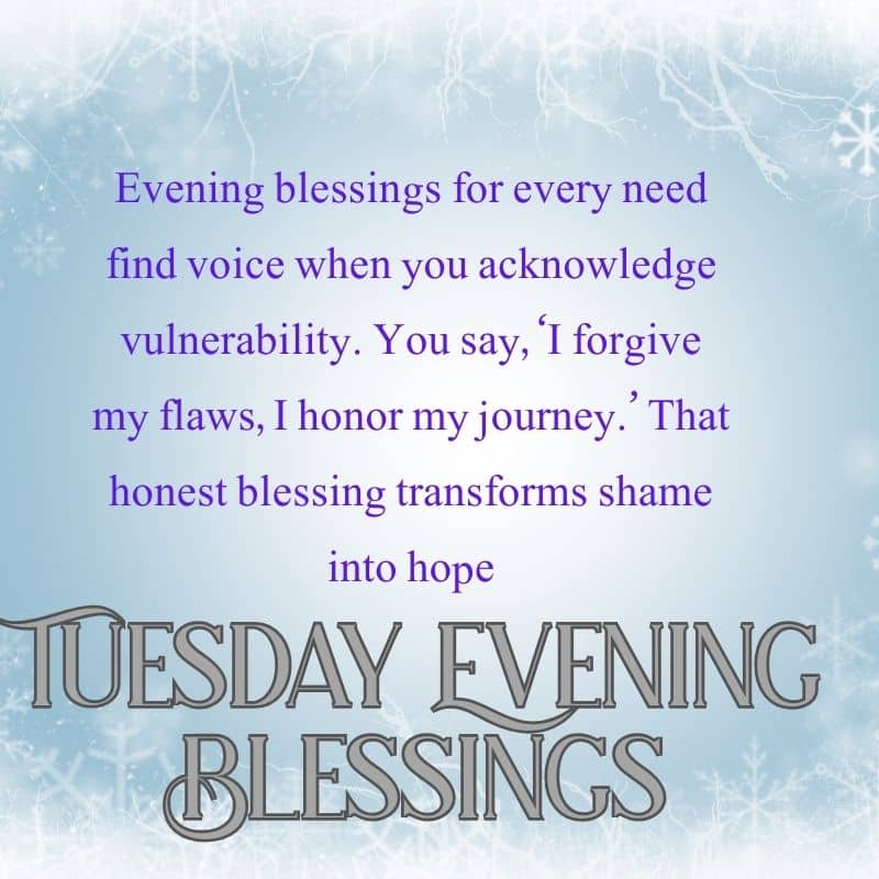 Good Evening Tuesday Blessings 