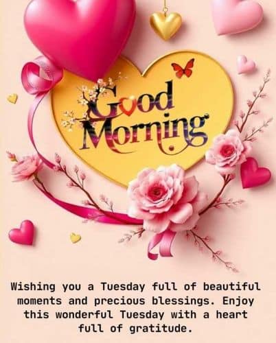 Good Morning Tuesday Blessings, 