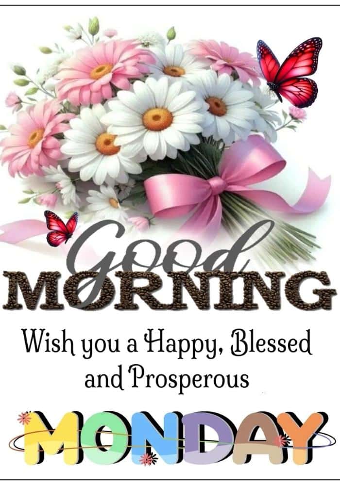 Good Morning Monday Blessings