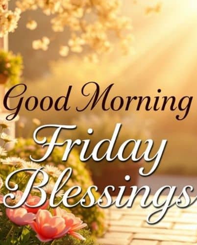  Friday Morning Blessings