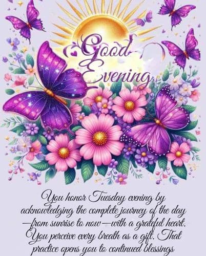 Good Evening Tuesday Blessings 