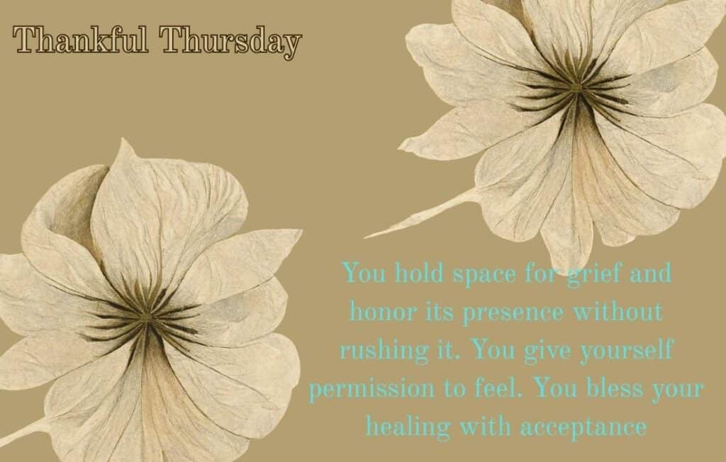 Thursday Blessings