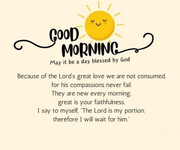 Good Morning Blessings